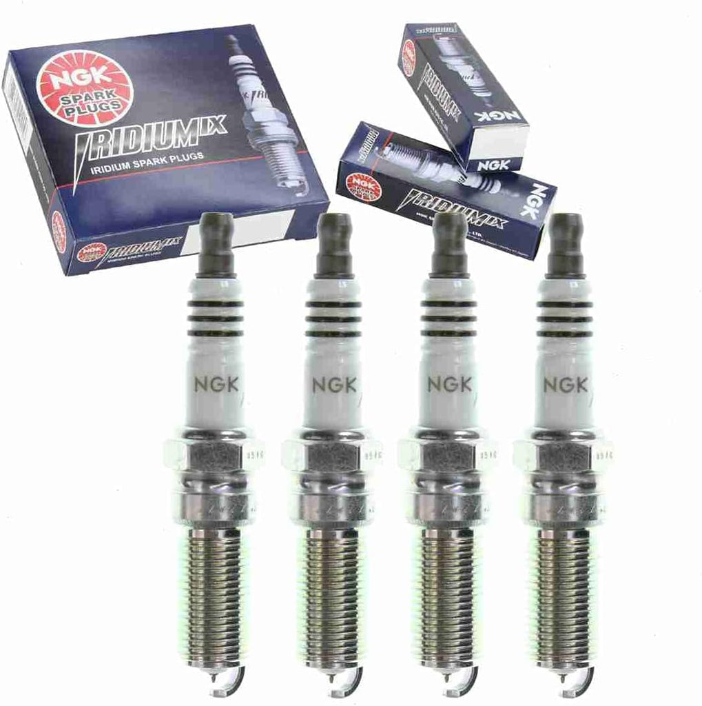 4 Pc NGK Iridium IX Spark Plugs Compatible with Ford Focus 2.0L 2.3L L4 2012-2017