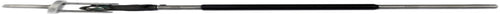 For Hummer H2 2008 2009 Intermediate Steering Shaft | Upper | Black/Epoxy E-Coat | Steel | Replacement for 15775842, 23167615