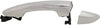 for Hyundai Sonata Exterior Door Handle Rear, Driver Side Chrome (2015-2018) | Trim:All Submodels