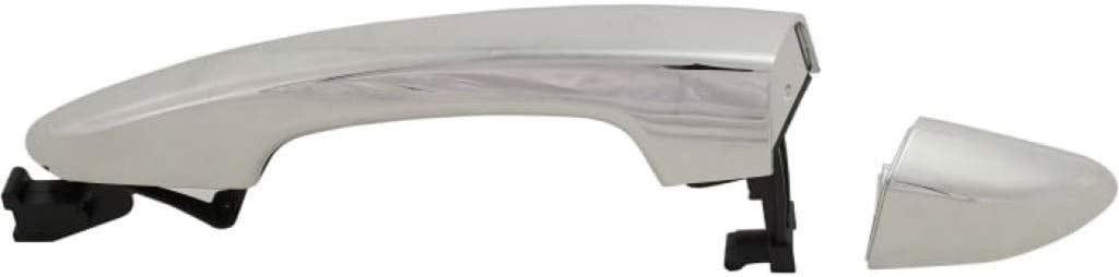 for Hyundai Sonata Exterior Door Handle Rear, Driver Side Chrome (2015-2018) | Trim:All Submodels