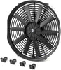 RAF-14+FMK-X2 2Pcs 14" Inch Electric Radiator Cooling Fan Kit (Black)