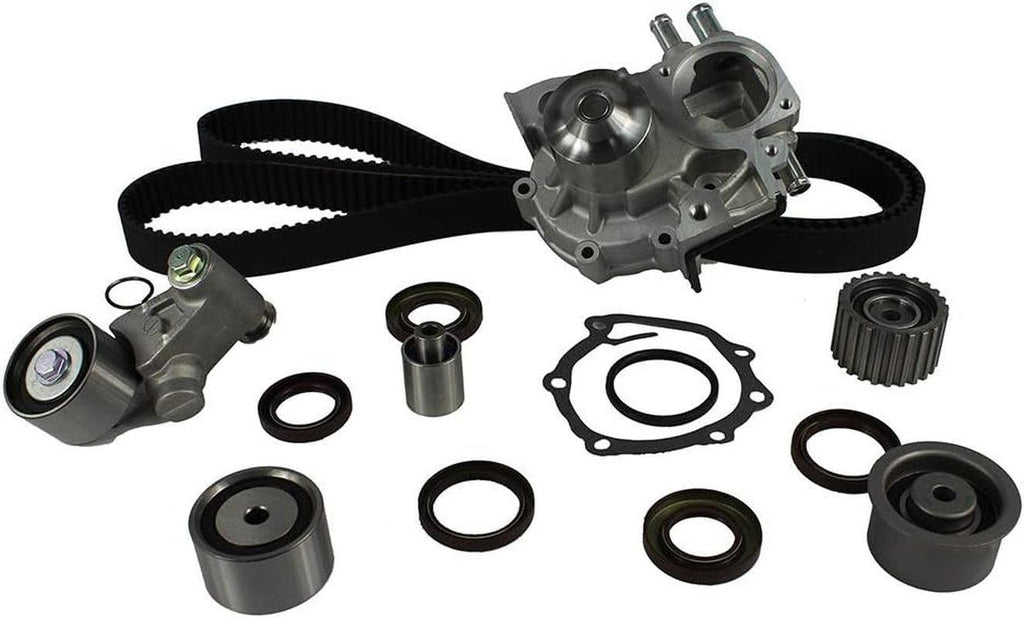 DNJ TBK718WP Timing Belt Kit with Water Pump for 2002-2014 / Saab, Subaru / 9-2X, Baja, Forester, Impreza, Legacy, Outback / 2.0L, 2.5L / DOHC / H4 / 16V / 1994Cc, 2458Cc / EJ205, EJ255, EJ257