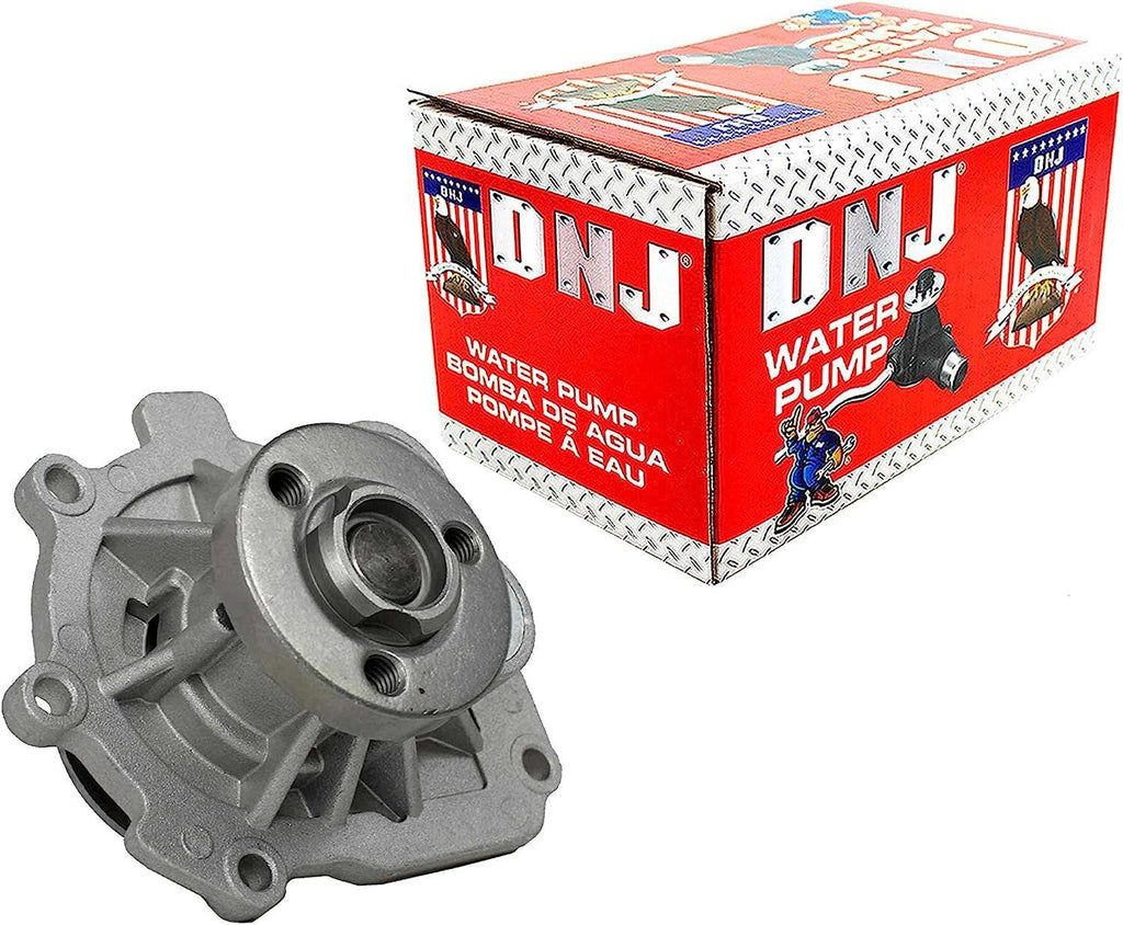 DNJ WP338 Water Pump/For 2008-2018/ Chevrolet, Pontiac, Saturn/Astra, Aveo, Aveo5, Cruze, G3, Sonic/ 1.6L, 1.8L/ DOHC/ L4/ 16V/ 110Cid, 98Cid/ LUW, LWE, LXV/VIN 1, VIN E, VIN G, VIN H