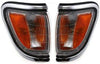 Evan Fischer Corner Light Set of 2 Compatible with 1995-1997 Toyota Tacoma - TO2521143, TO2520143