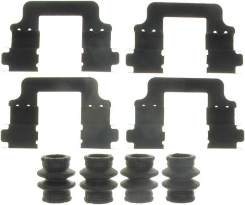 Gold 18K2055X Rear Disc Brake Caliper Hardware Kit with Clips and Seals