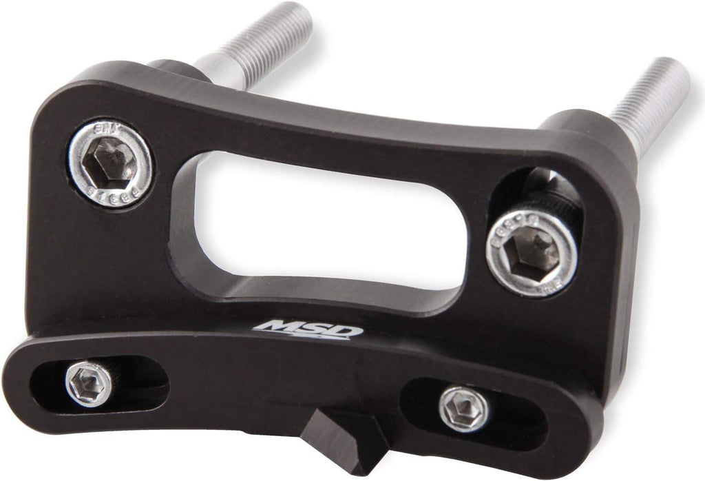 MSD 89888 Timing Pointer (Billet Small Block Ford W/10 O'Clock TDC, Fits Stock & SVO Blocks)