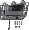 Dorman 82143 Rear Driver Side Interior Door Handle Compatible with Select Jeep Models, Gray; Textured