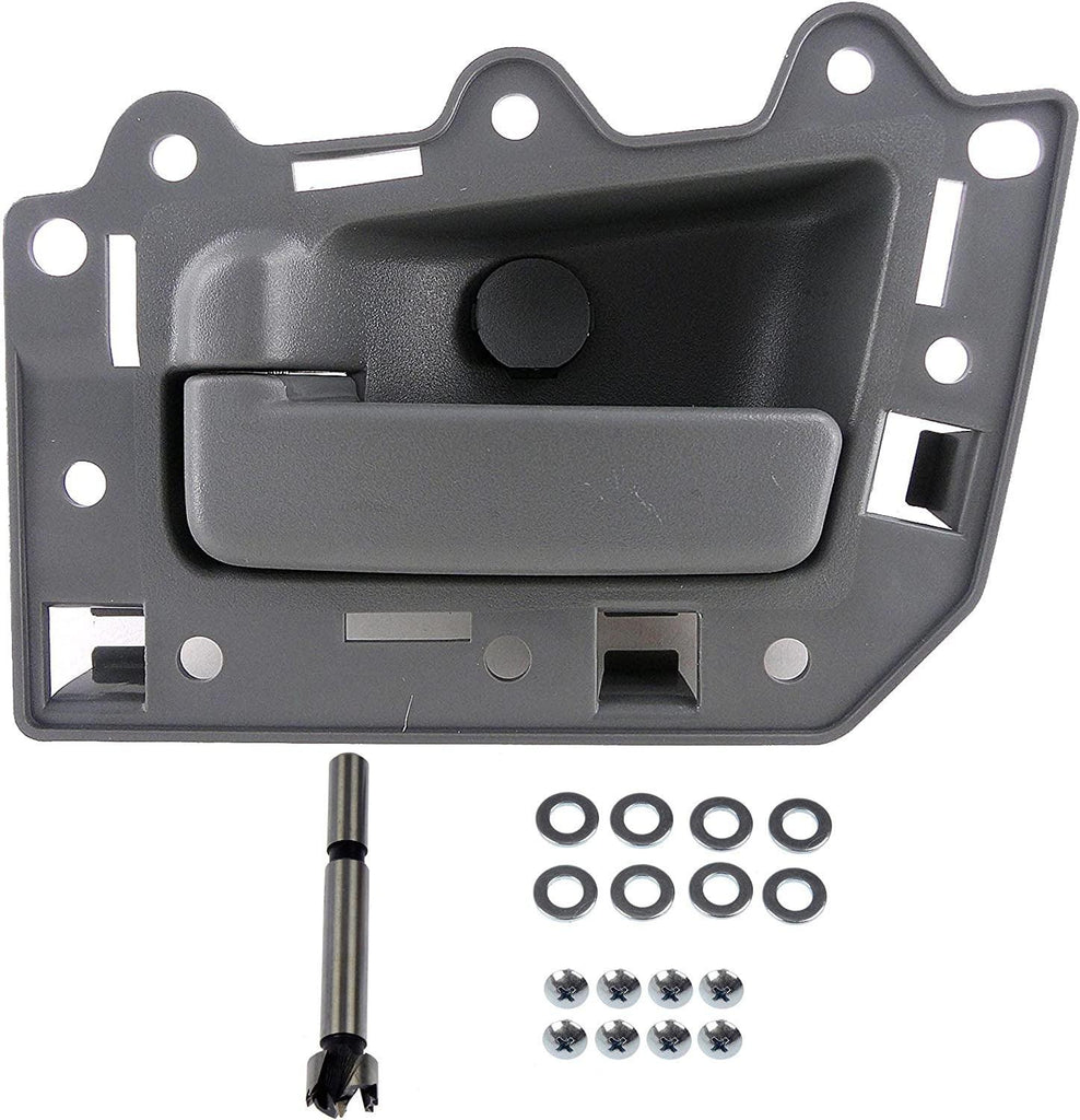 Dorman 82143 Rear Driver Side Interior Door Handle Compatible with Select Jeep Models, Gray; Textured