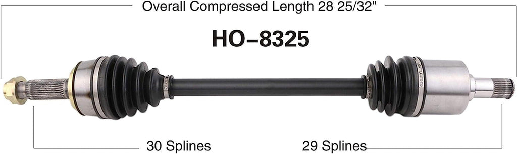 HO-8325 CV Axle