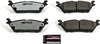Power Stop Rear Z36-1790 Carbon-Fiber Ceramic Brake Pads Truck and Tow Z36