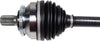 NCV73500 CV Axle Shaft Assembly - Left Front (Driver Side), Black