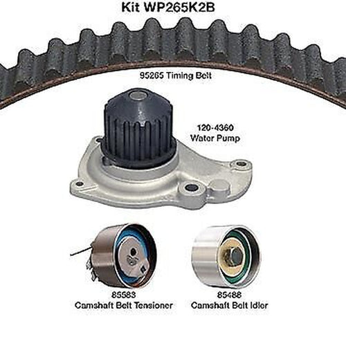 Dayco Engine Timing Belt Kit with Water Pump for 03-09 PT Cruiser WP265K2B