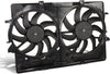 OEM-RF-0299 Factory Style Radiator Cooling Fan Assembly Compatible with 07-16 A4 / 14-16 A4 Allroad / 08-17 A5 / 13-16 Allroad / 09-17 Q5 / 13-15 S4 / 10-16 S5
