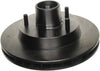 56757R Professional Grade Disc Brake Rotor and Hub Assembly, Silver, Medium