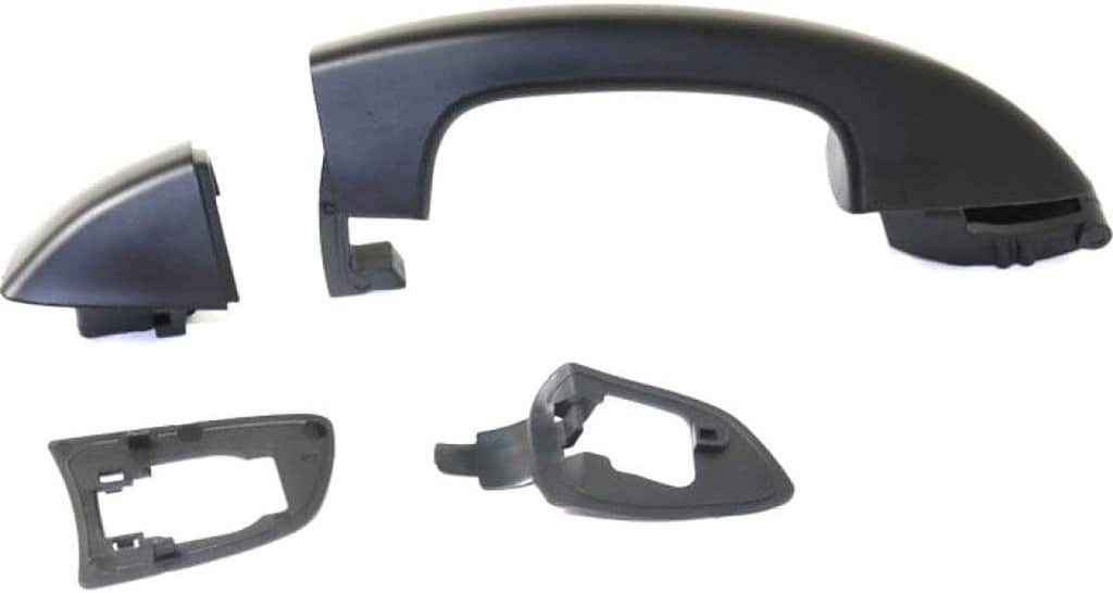 Compatible with Volkswagen Golf R 2012-2013 Exterior Door Handle Driver Side, Rear Primed | Trim: Base