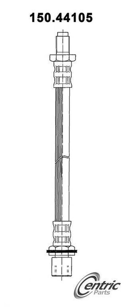 Centric Brake Hydraulic Hose for LX450, Land Cruiser 150.44105