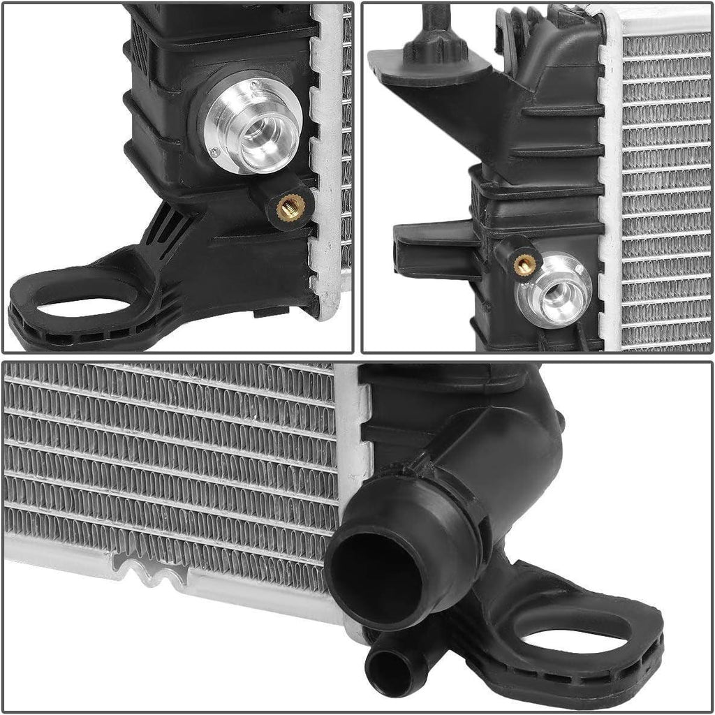 OEM-RA-13188 Factory Style Aluminum Cooling Radiator Compatible with 09-16 Audi A4 / 10-17 A5 / 13-16 Allroad / 15-18 Q3 AT,
