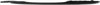 Dorman 81382 Exterior Door Handle Compatible with Select Models, Smooth Black