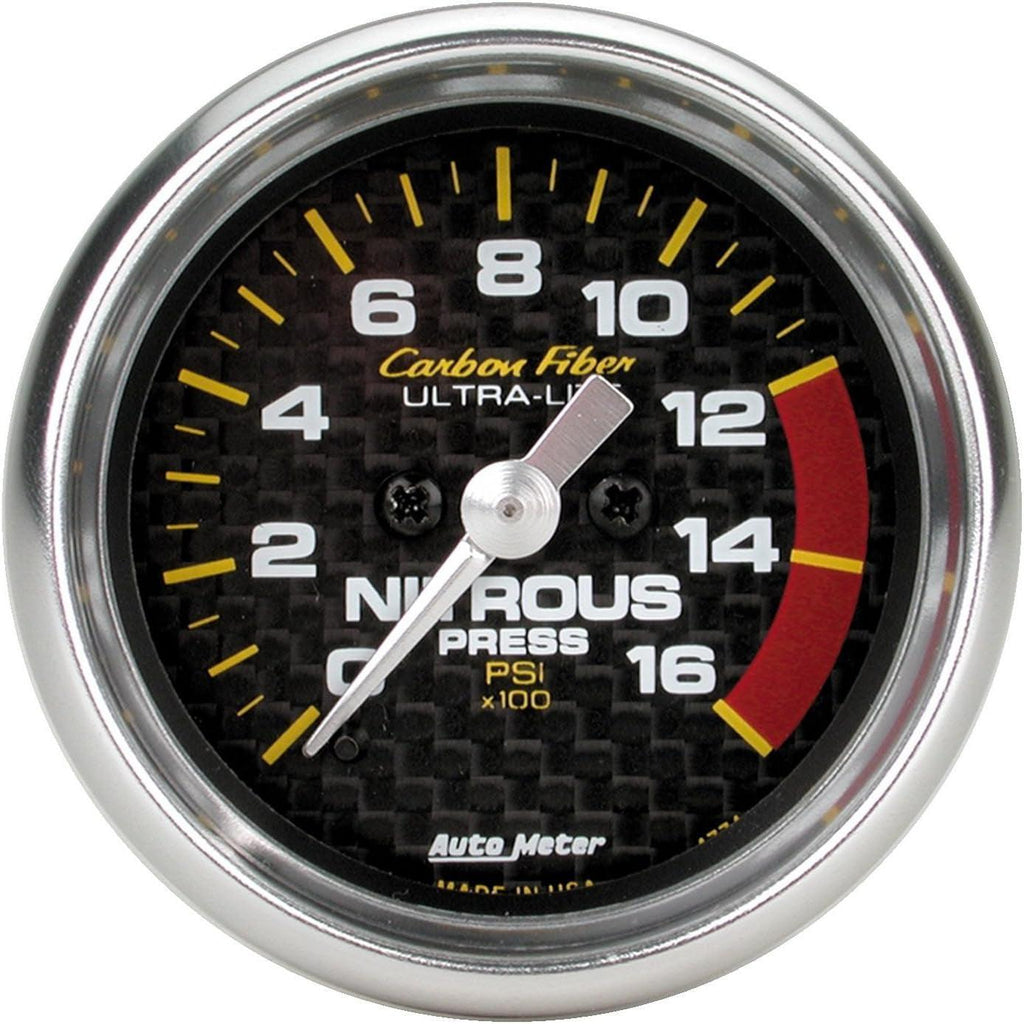 4774 Carbon Fiber Electric Nitrous Pressure Gauge