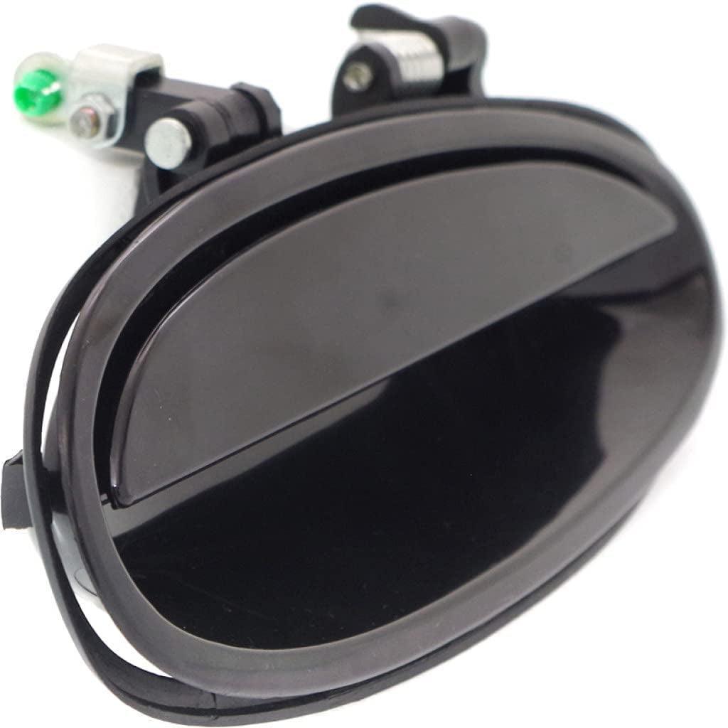 For Pontiac Bonneville Exterior Door Handle Rear Passenger Side Smooth Black 2000-2005 | Trim:All Submodels | GM1521112 | 25698991