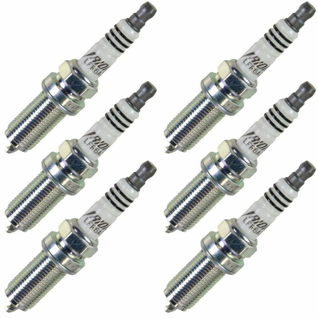 NGK 6619 Iridium IX Spark Plugs Set of 6 for BMW Toyota Lexus Suzuki Saab New