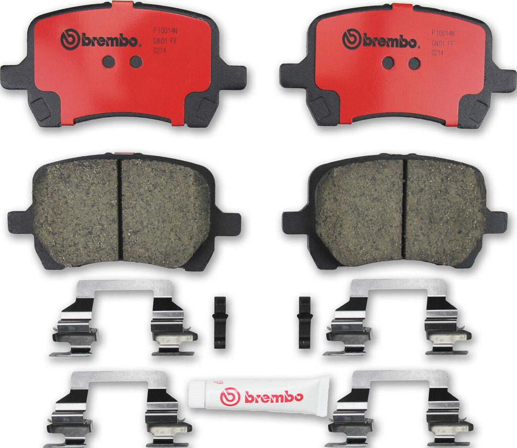 Brembo Front Disc Brake Pad Set for Malibu, HHR, G6, G5, Aura, Cobalt (P10014N)