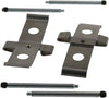 Gold 18K1971X Front Disc Brake Caliper Hardware Kit with Clips and Pins