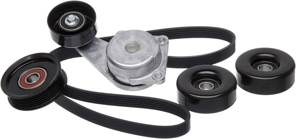 Gold ACK061031 Automatic Belt Tensioner and Pulley Kit with Tensioner, Pulleys, and Belt