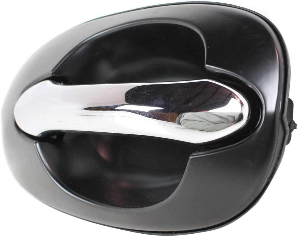 Front and Rear Exterior Door Handle Set of 4 Compatible with 2002-2005 Kia Sedona Chrome Lever with Primed Bezel Driver and Passenger Side
