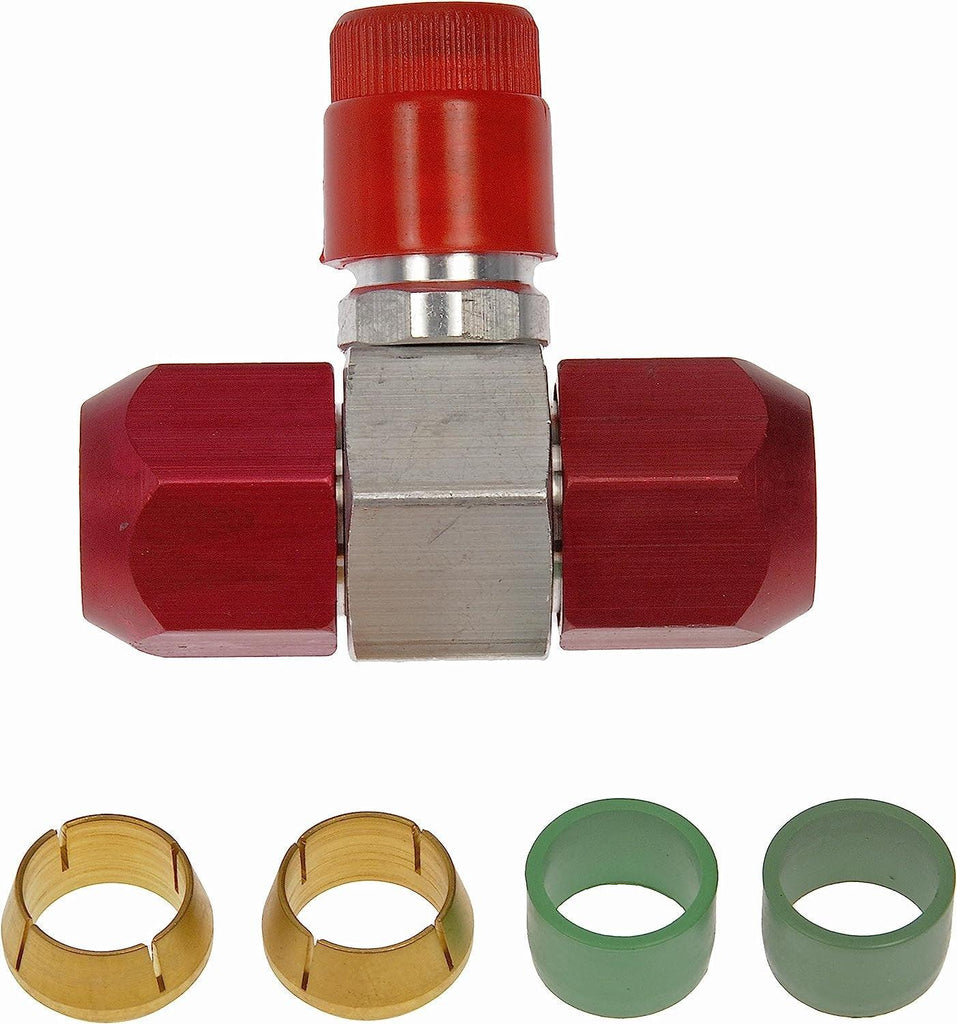 Dorman 800-968 Service Port Tee for 1/2 High Pressure Side Line
