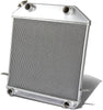 RA-FLATH39-3 3-Row Full Aluminum Radiator 21.25 X 25.75 X 3 [Compatible with 1939-1941 1 Ton Pickup / 1939-1941 1/2 Ton Pickup / 1939-1941 3/4 Ton Pickup / 1939-1941 Deluxe]