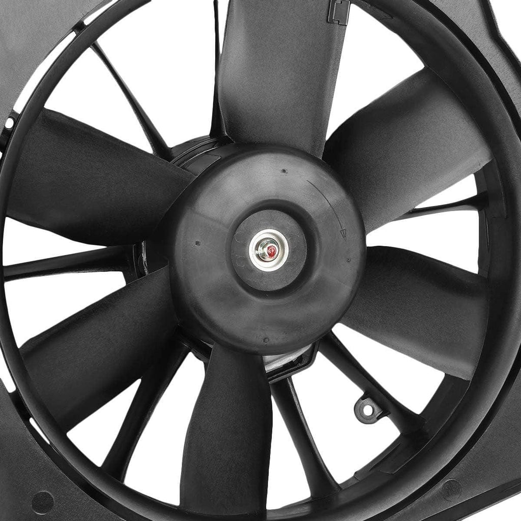 OEM-RF-0130 Factory Style Radiator Cooling Fan Assembly Cooling Efficiency Improved Direct Replacement [Compatible with 1998-2002 Camaro / 1998-2002 Firebird 3.8L]