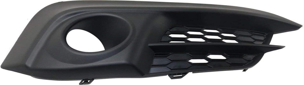 Fog Lamp Molding Compatible with 2016-2018 Honda Civic Side Garnish Coupe/Sedan Passenger and Driver Side