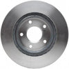 Gold 18A2446 Black Hat Front Disc Brake Rotor, Gray