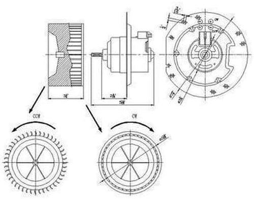 Compatible with Ford RANGER NEW AUTOMOTIVE REPLACEMENT BLOWER MOTOR ASSEMBLY TYC 700150