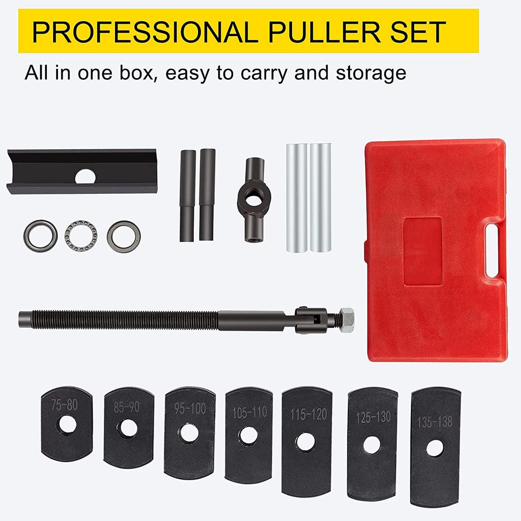 Liner Puller Cylinder Liner Puller, Diesel Engines Liner Puller Tool, Both Dry-Type and Wet-Type Fit Diameter of 75 Mm-138 Mm, Universal Cylinder Liner Puller Tool Set for Auto Repair