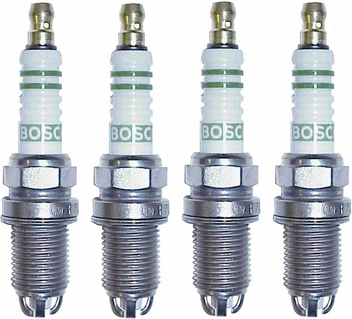 Premium Super plus Nickel Set of 4 Spark Plugs for Mercedes W202 R170