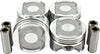 DNJ P297.40 Oversize Piston Set for 1996-2000 / Honda/Civic, Civic Del Sol / 1.6L / SOHC / L4 / 16V / 1590Cc, 97Cid / D16Y5, D16Y8