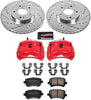 KC2299 Z23 Evolution Front Brake Caliper Kit- Brake Rotors, Brake Pads, Brake Calipers
