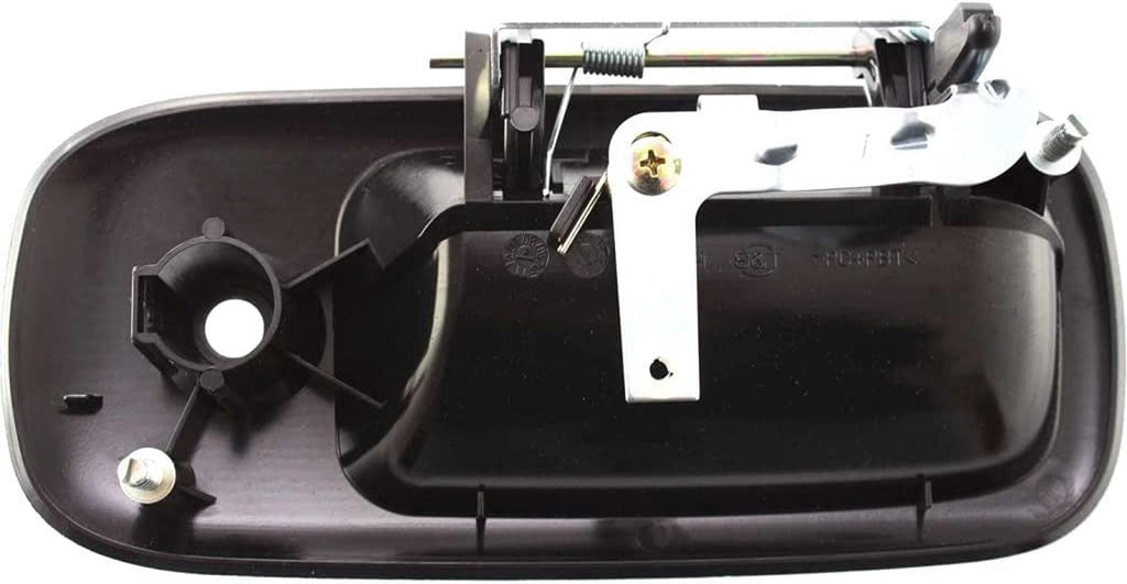 for Chevy Express 3500 Exterior Door Handle Front Driver Side | Textured Black 2003-2009 | with Key Hole | Trim: Base/Ls | GM1310148 | 25989399