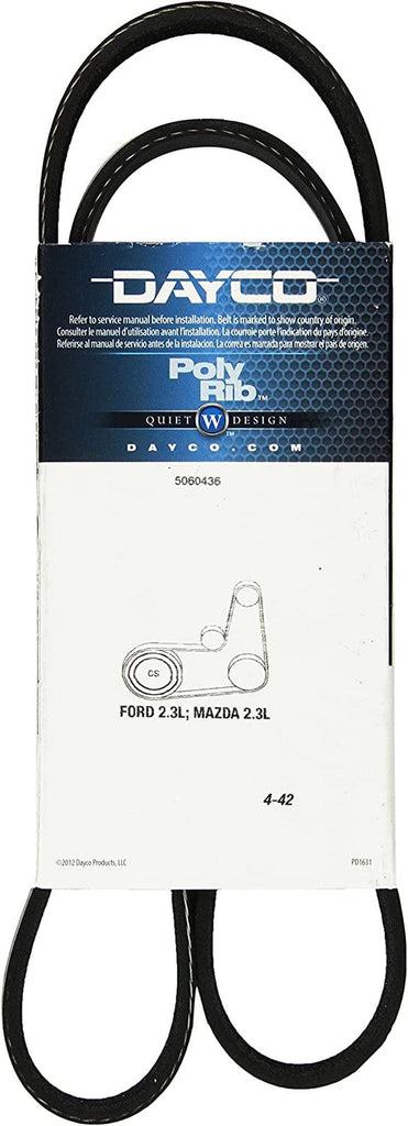 5060436 Serpentine Belt , Black