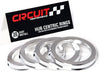 Circuit Performance Hub Centric Rings (4 Pack) - 76.1 to 72.56 Aluminum Hubrings - Compatible with BMW 1 Series E82 E88, 3 Series E36 E46 E90 E91 E92 E93 with 72.56Mm Hub Using Wheels with 76.1Mm CB