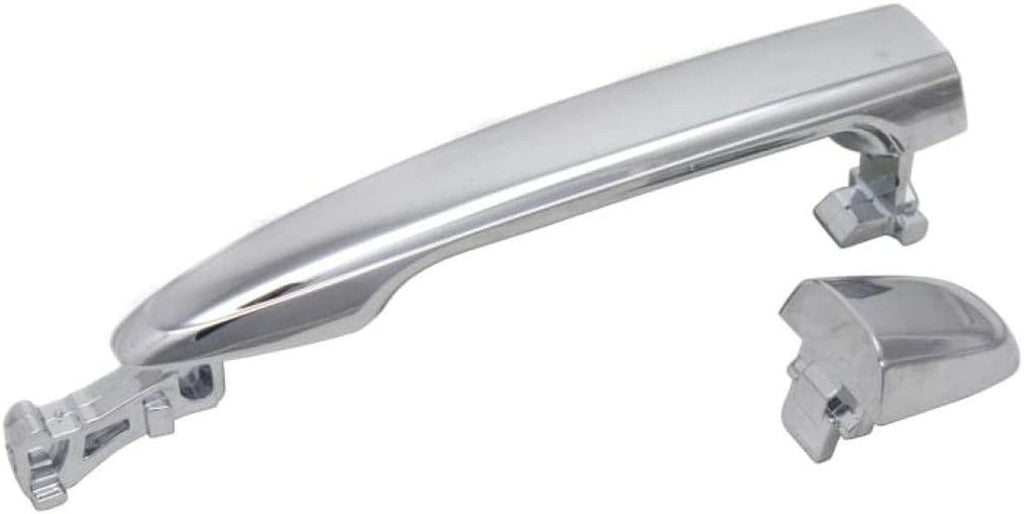 for Lexus Rx400H Exterior Door Handle Rear, Driver or Passenger Side Chrome (2006 2007 2008) | Trim: Base