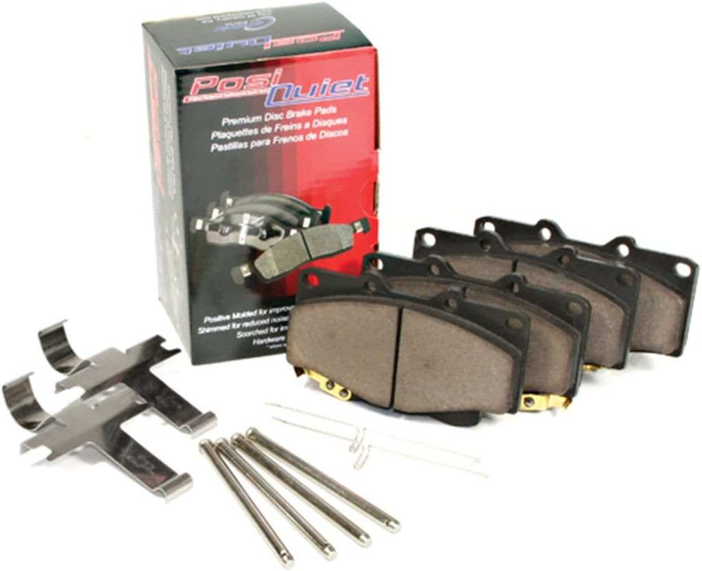 Centric 105.11140 Posi Quiet Premium Ceramic Rear Disc Brake Pad Set for Select Scion and Subaru Model Years