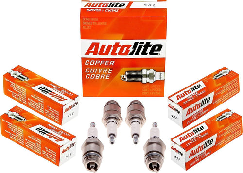 Autolite 437 Copper Non-Resistor Automotive Replacement Spark Plug (1 Pack)