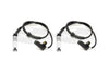 Front PAIR Delphi ABS Wheel Speed Sensor for 1995-1998 BMW 740I (58055)