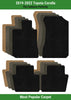 Lloyd Ultimat Front & Rear Row Carpet Mats for 2019-2022 Toyota Corolla