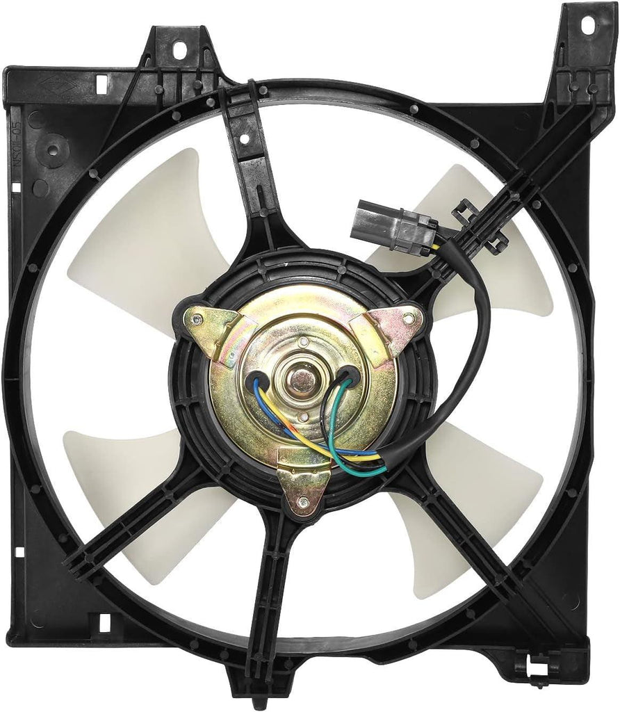OEM-RF-0908 Factory Style Radiator Cooling Fan Assembly Compatible with 1995-2000 Sentra / 1995-1998 200SX 1.6L At