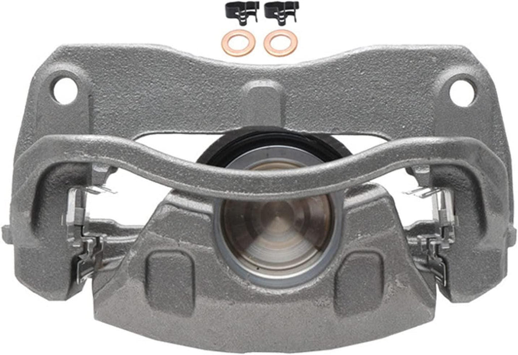 Gold 18FR2374 Front Driver Side Disc Brake Caliper Assembly (Friction Ready Non-Coated), Remanufactured
