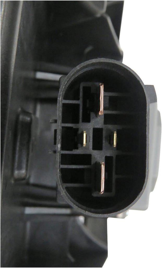 623340 Cooling Fan Assembly Compatible with 2014-2020 Jeep Cherokee, Black
